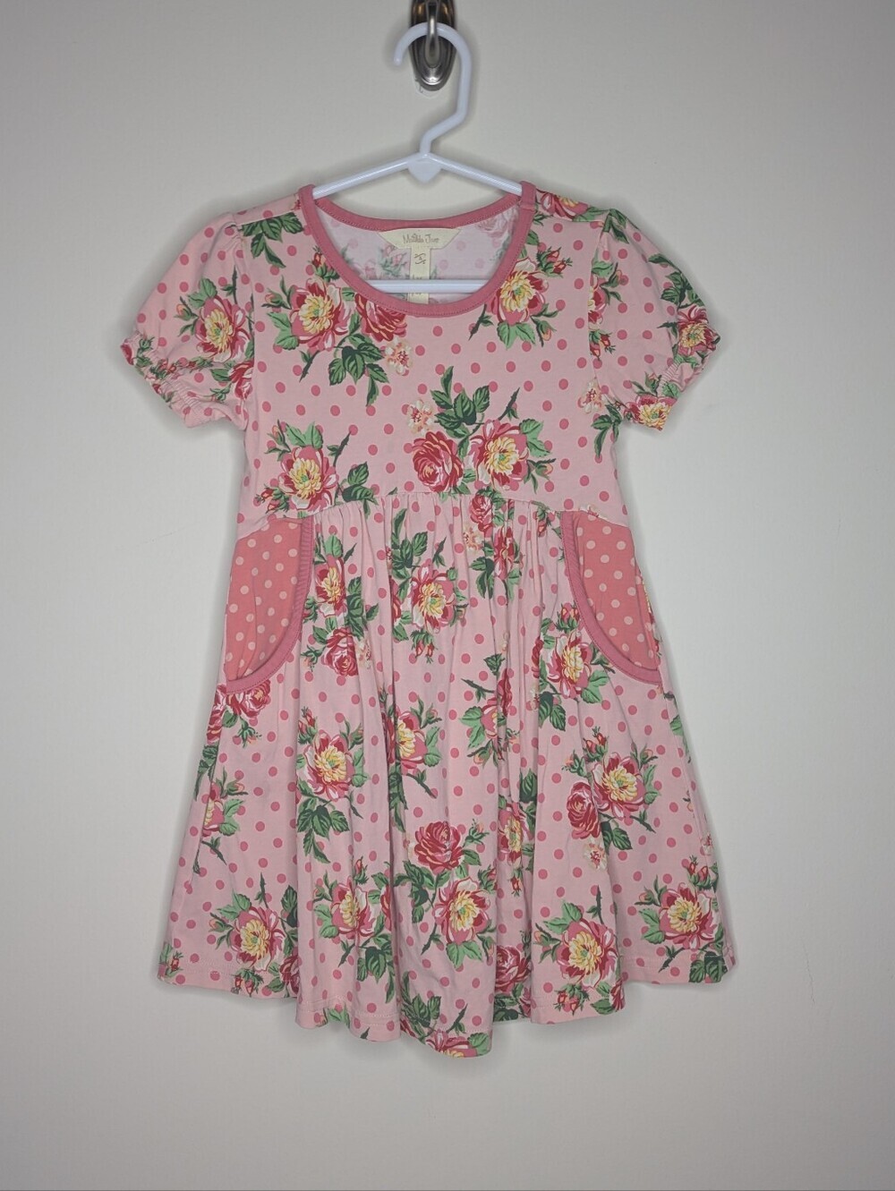 Matilda Jane Flower Polka Dot Dress 4